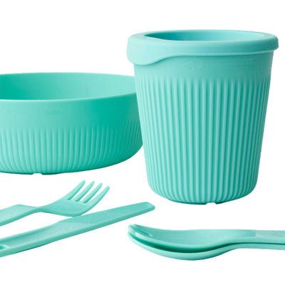 Sea to Summit Passage Dinnerware Set - 1 Person/6 Piece | Camp Dinnerware Set | Further Faster Christchurch NZ | #aqua-sea