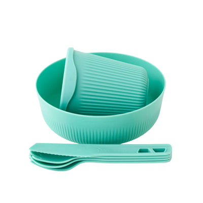 Sea to Summit Passage Dinnerware Set - 1 Person/6 Piece | Camp Dinnerware Set | Further Faster Christchurch NZ | #aqua-sea