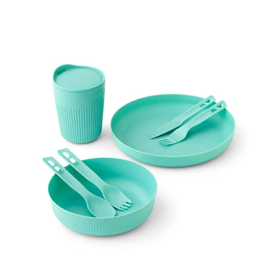 Sea to Summit Passage Dinnerware Set - 1 Person/7 Piece | Dinnerware | Further Faster Christchurch NZ | #aqua-sea