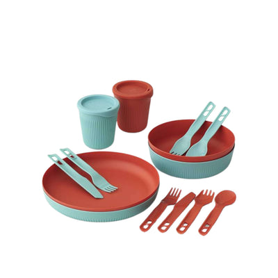 Sea to Summit Passage Dinnerware Set - 2 Person/14 Piece | Camp Dinnerware Set | Further Faster Christchurch NZ