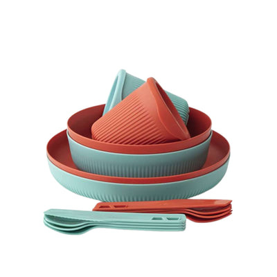 Sea to Summit Passage Dinnerware Set - 2 Person/14 Piece | Camp Dinnerware Set | Further Faster Christchurch NZ