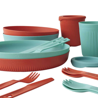 Sea to Summit Passage Dinnerware Set - 2 Person/14 Piece | Camp Dinnerware Set | Further Faster Christchurch NZ