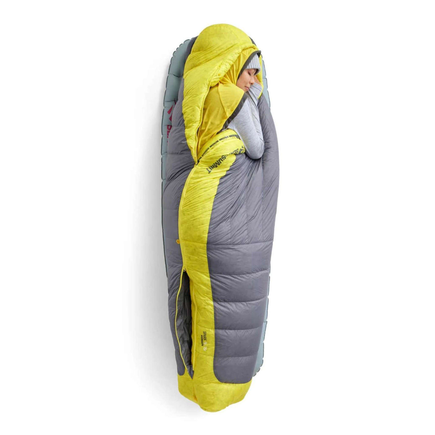 Sea to Summit Spark -9C/15F Down Sleeping Bag Long - Womens | Down Sleeping Bag | Further Faster Christchurch NZ #pewter