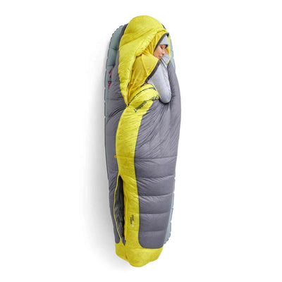 Sea to Summit Spark 7C/45F Down Sleeping Bag Regular - Womens | Down Sleeping Bag | Further Faster Christchurch NZ #pewter