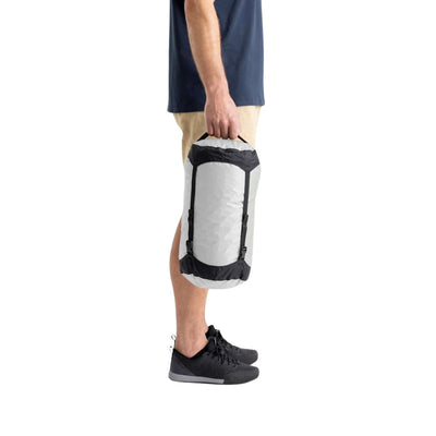 Sea to Summit Ultra-Sil Compression Sack - 13 Litre | Ultra Light Dry Sacks | Further Faster Christchurch NZ | #high-rise-grey