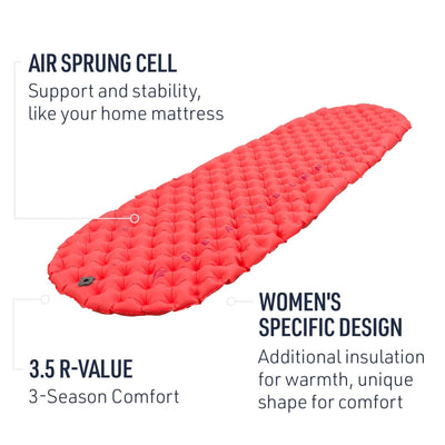 Sea to Summit Ultralight Insulated Mat Womens | Compact and Lightweight Womens Sleeping Pad NZ | Further Faster NZ