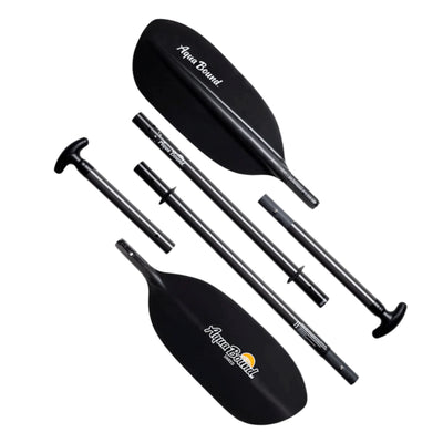 Paddles NZ | Aqua Bound Shred Apart 4pc Kayak/Canoe Paddle | Further Faster Christchurch NZ