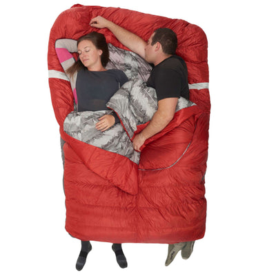 Sierra Designs Background Bed 20 Degree Regular - Duo Sleeping Bag | Couple Sleeping Bag | Further Faster Christchurch NZ