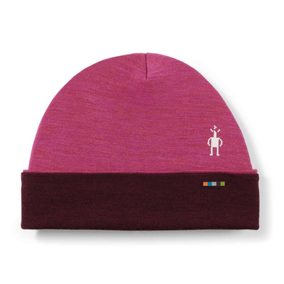 Smartwool Thermal Merino Reversible Cuffed Beanie | Winter Beanie NZ | Further Faster Christchurch NZ #festive-fuchsia
