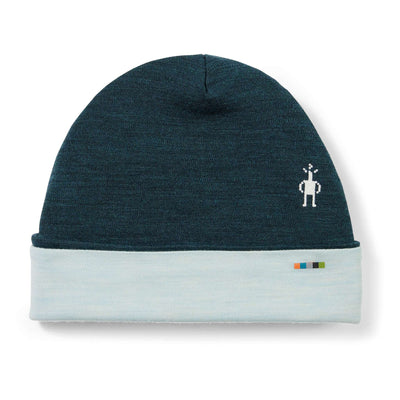 Smartwool Thermal Merino Reversible Cuffed Beanie | Winter Beanie NZ | Further Faster Christchurch NZ #twilight-blue-heather