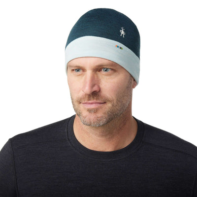 Smartwool Thermal Merino Reversible Cuffed Beanie | Winter Beanie NZ | Further Faster Christchurch NZ #twilight-blue-heather