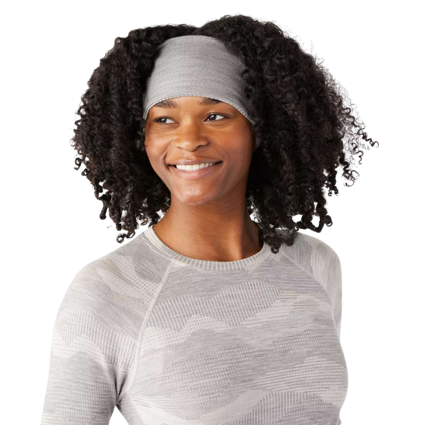 Smartwool Thermal Merino Reversible Headband | Headband | Further Faster Christchurch NZ | #light-gray-mountain-scape