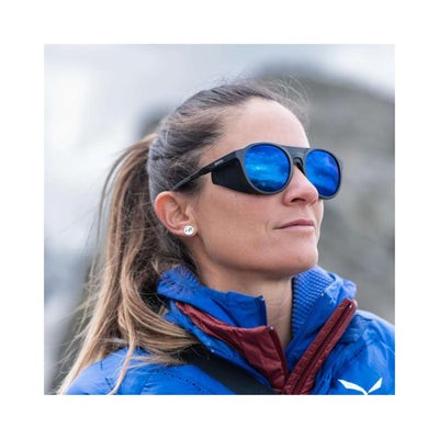 Smith Venture ChromaPop Performance Sunglass - Glacier Photochromic Copper Blue Mirror Lens | Performance Sunglasses | Further Faster Christchurch NZ #matte-black-chromapop-glacier-photochromic-copper-blue-mirror-lens