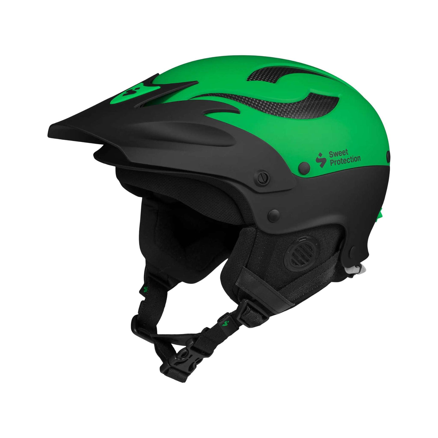 Sweet Protection Rocker Helmet | Kayak Helmet NZ | Safety Gear | Further Faster Christchurch NZ #sassy-green