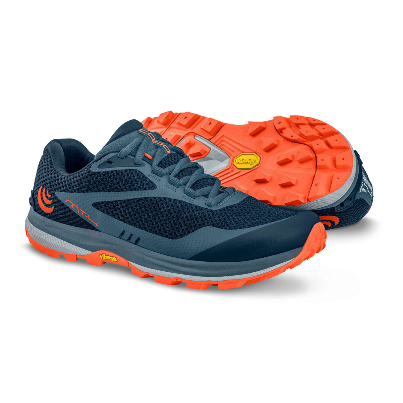 Topo MT 4 - Womens | Trail Running Shoes | Further Faster Christchurch NZ | #navy-coral