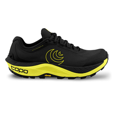 Topo Mountain Racer 3 - Mens | Trail Running Shoes | Further Faster Christchurch NZ #black-lime