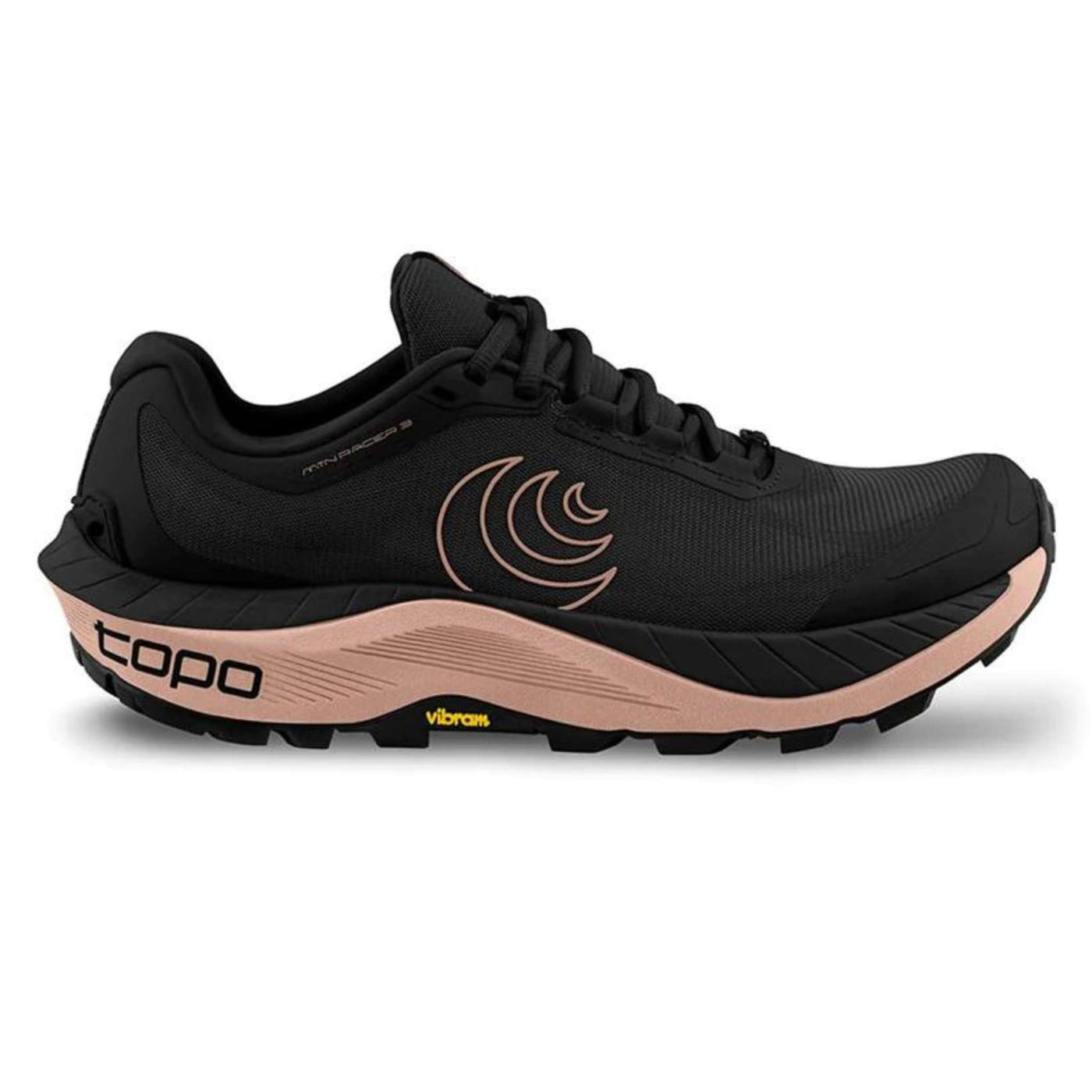 Topo Mountain Racer 3 - Womens | Trail Running Shoes NZ | Further Faster Christchurch NZ #black-mauve