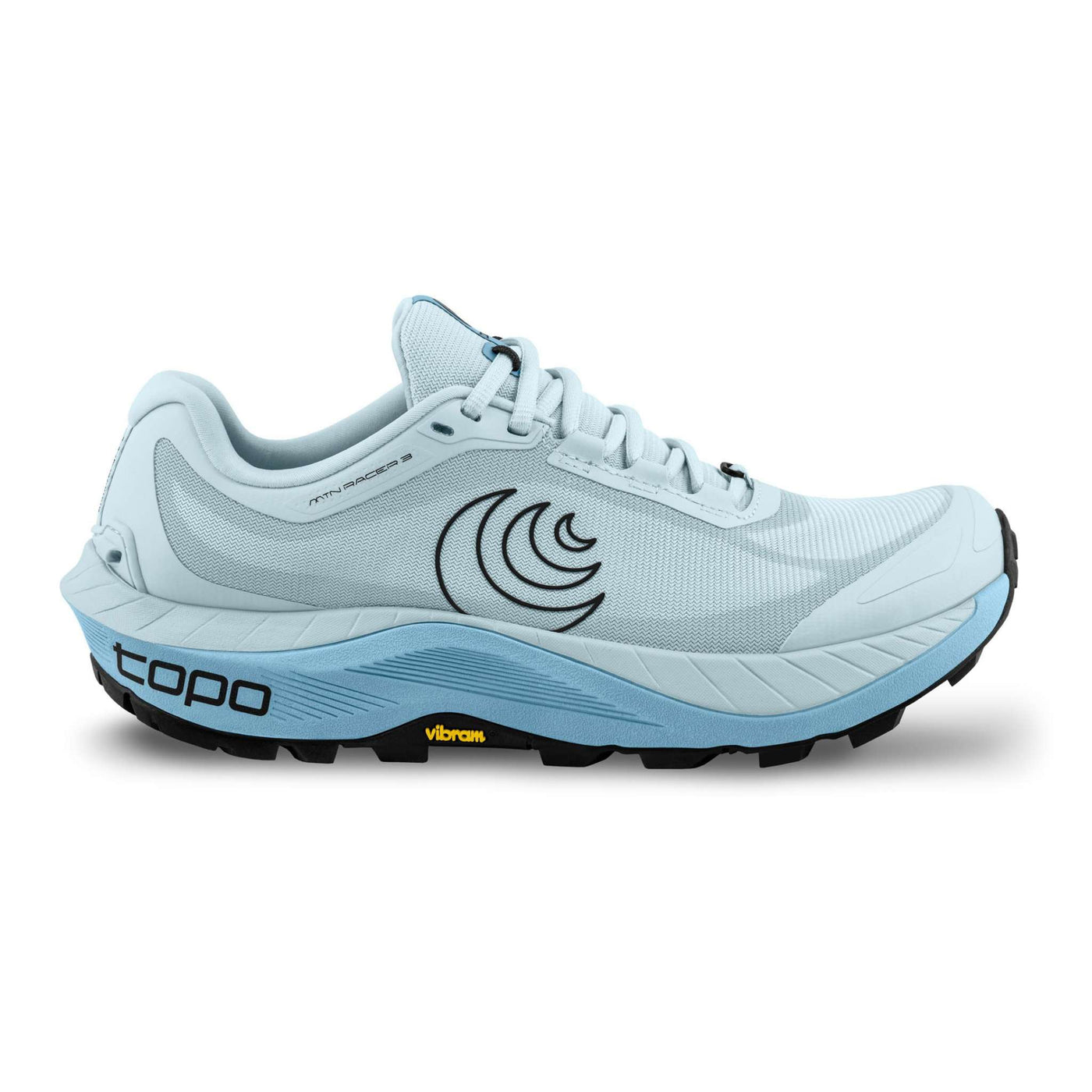 Topo Mountain Racer 3 - Womens | Trail Running Shoes NZ | Further Faster Christchurch NZ #ice-blue