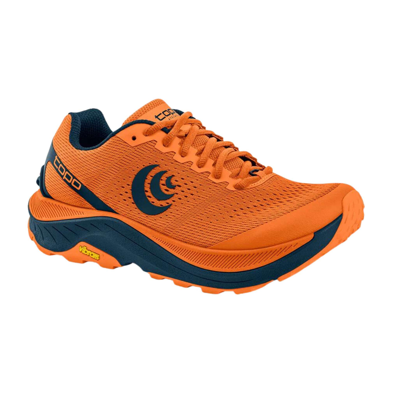 Topo Ultraventure 3 - Mens | Mens Trail Running Shoes NZ | Further Faster Christchurch NZ #orange-navy