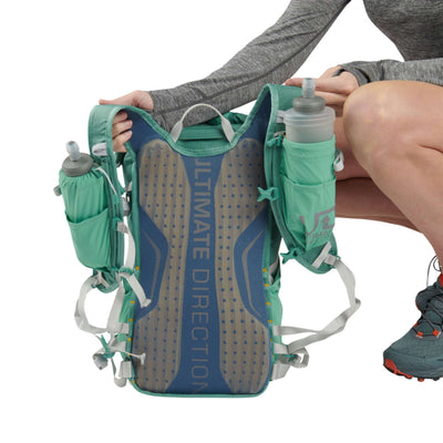 Ultimate Direction FastpackHER 20 2.0 | Trail Running and Fastpacking Pack | Further Faster Christchurch NZ | #emerald