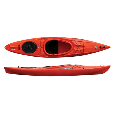 Venture Flex 11 c/w Skeg | Recreational Kayaks | Further Faster Christchurch NZ | #fuego-orange