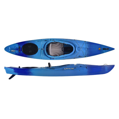 Venture Flex 11 c/w Skeg | Recreational Kayaks | Further Faster Christchurch NZ | #ocean-turquoise