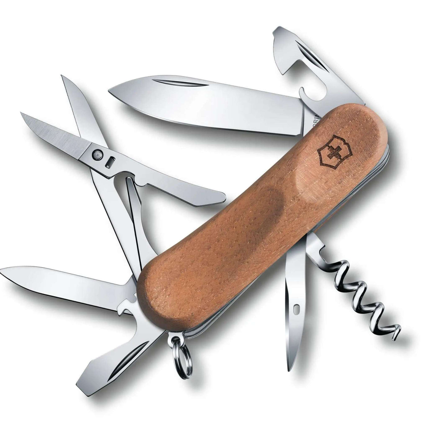 Victorinox EvoWood 14 | Swiss Made Pocket Knife | Further Faster Christchurch NZ