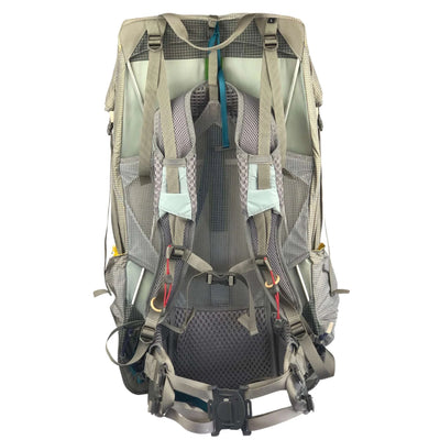 Aarn Hiking Packs NZ | Aarn Natural Balance PRO - Long 65L | Further Faster Christchurch NZ #grey