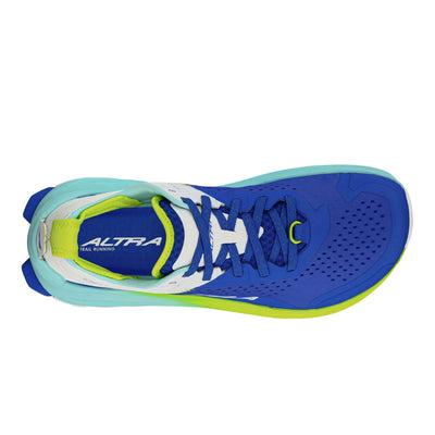 Trail Running Shoes NZ | Altra Olympus 6 - Mens | Further Faster Christchurch NZ | #blue-lime