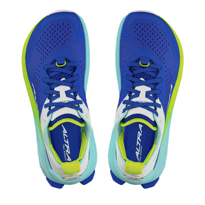 Trail Running Shoes NZ | Altra Olympus 6 - Mens | Further Faster Christchurch NZ | #blue-lime