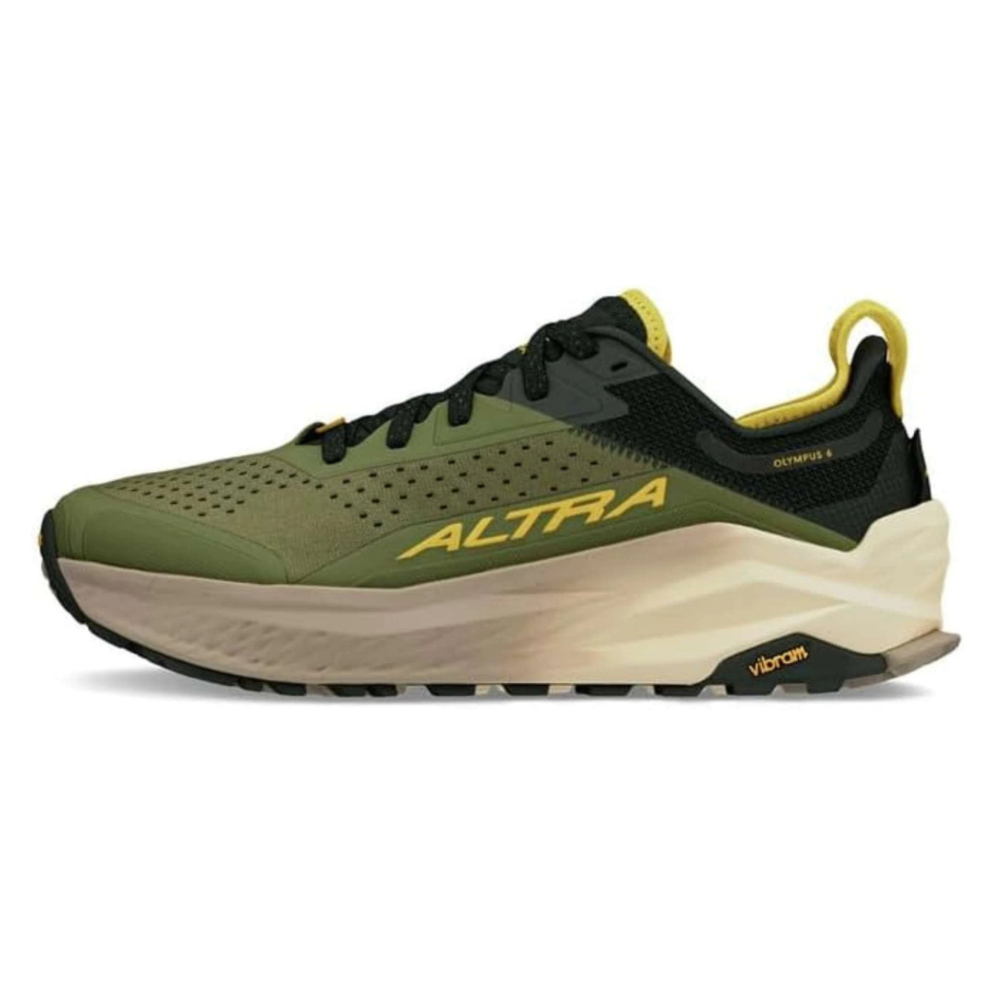 Trail Running Shoes NZ | Altra Olympus 6 - Mens | Further Faster Christchurch NZ | #dusty-olive