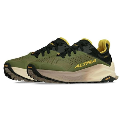 Trail Running Shoes NZ | Altra Olympus 6 - Mens | Further Faster Christchurch NZ | #dusty-olive