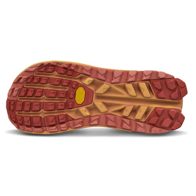 Trail Running Shoe NZ | Altra Olympus 6 - Womens | Further Faster Christchurch NZ | #red-orange