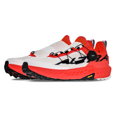 Altra Timp 5 Boa - Mens | Trail Running Shoes for Men | Further Faster Christchurch NZ | #white-coral