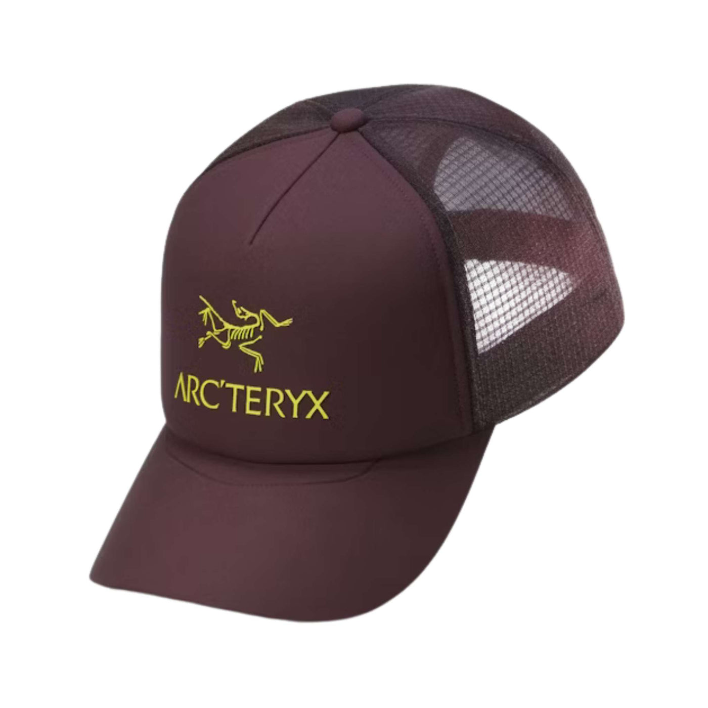Arc'teryx Bird Word Trucker Hat - Curved | Headwear NZ | Clothing Accessories | Further Faster Christchurch NZ | #phantasm-euphoria