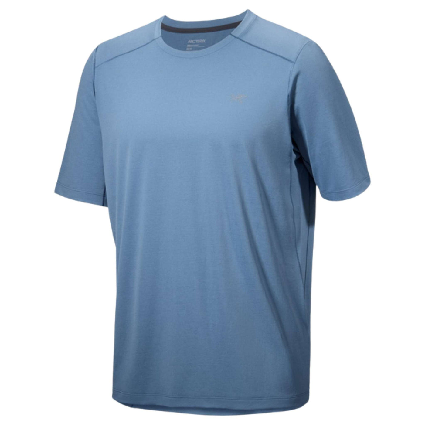 Arc'teryx Cormac Crew Neck T-Shirt - Mens | Men's Hiking T-Shirt | Further Faster Christchurch NZ | #stone-wash-heather