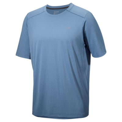 Arc'teryx Cormac Crew Neck T-Shirt - Mens | Men's Hiking T-Shirt | Further Faster Christchurch NZ | #stone-wash-heather