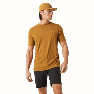 Arc'teryx Ionia Merino Wool T-Shirt - Mens | Men;s Hiking and Climbing T-Shirt | Further Faster Christchurch NZ | #yukon