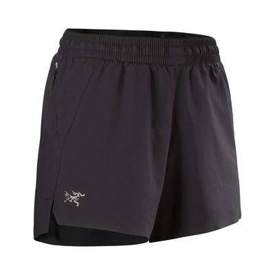 Arc'teryx Norvan 5' Short - Womens | Women's Hiking and Fitness Shorts | Further Faster Christchurch NZ | #black