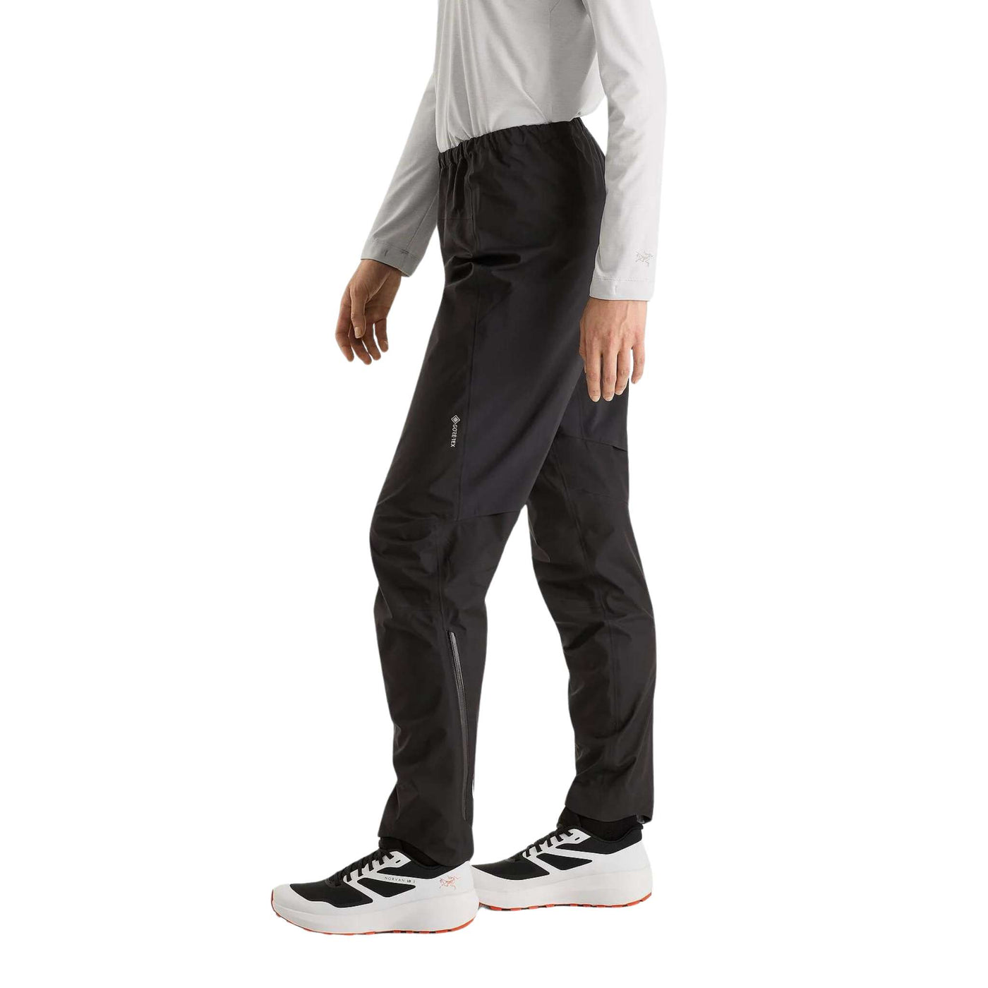 Arc'teryx Shell Pant - Womens | Mountain Hiking and Trail Running Pants | Further Faster Christchurch NZ | #black