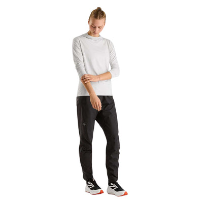 Arc'teryx Shell Pant - Womens | Mountain Hiking and Trail Running Pants | Further Faster Christchurch NZ | #black