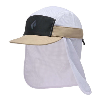 Black Diamond Desert Mullet | Running Cap | Headwear NZ | Further Faster Christchurch NZ | #moonstone-white