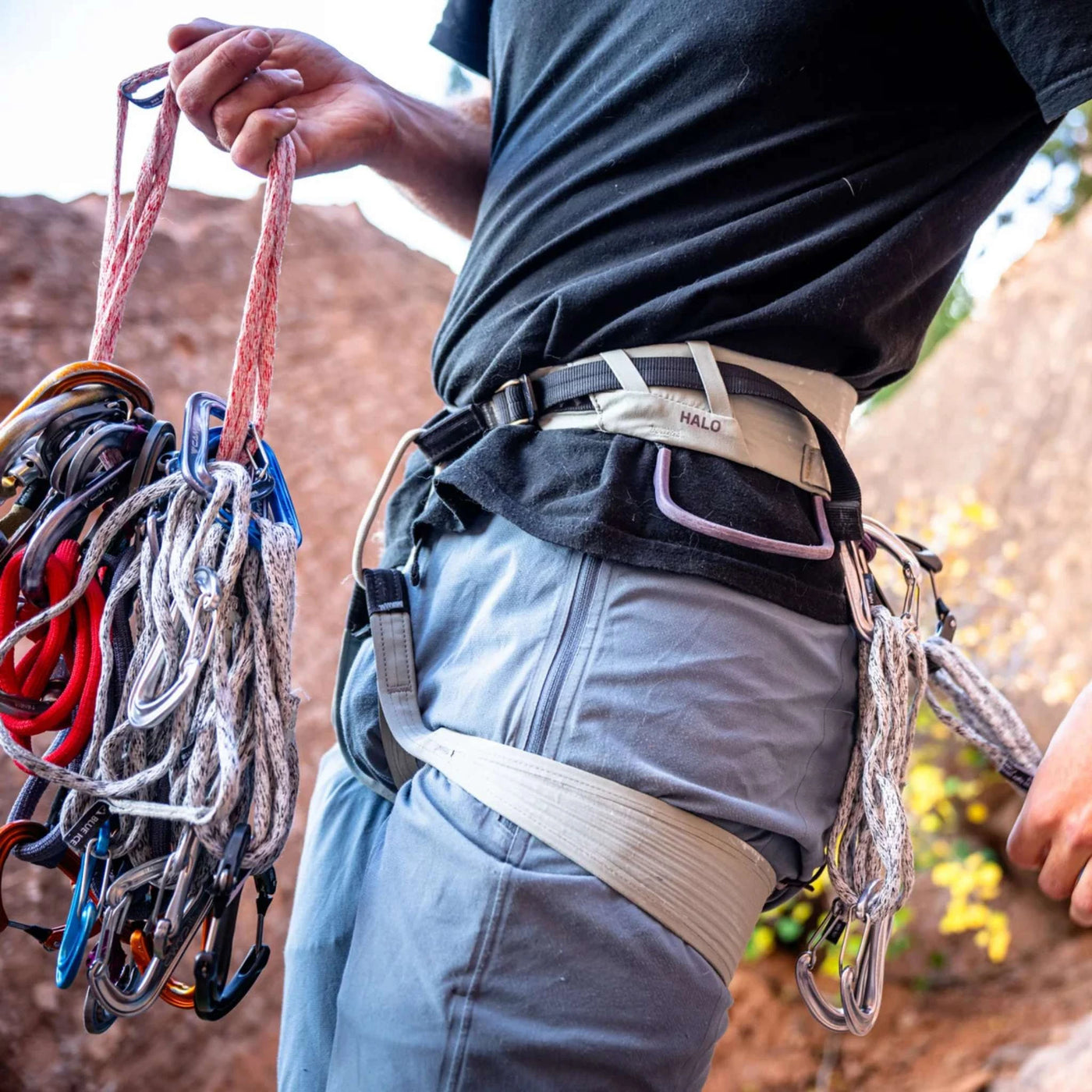 Climbing NZ | Blue Ice Mission Grey Sling 180cm – Further Faster