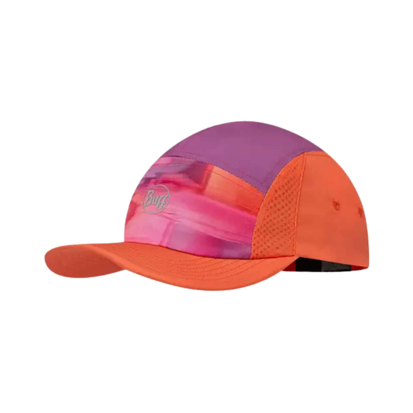 Buff 5 Panel Cap | Headwear NZ | 5 Panel Go Cap | Further Faster Christchurch NZ | #sish-tangerines