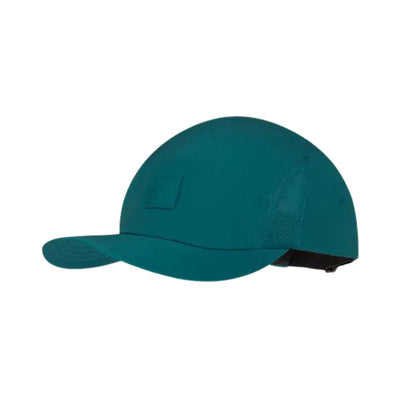 Buff 5 Panel Cap | Headwear NZ | 5 Panel Go Cap | Further Faster Christchurch NZ | #solid-teal