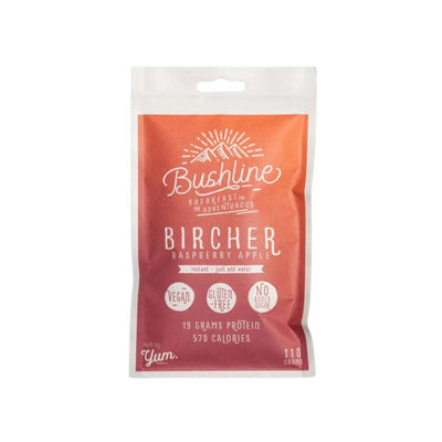 Bushline Raspberry Apple Bircher - 110g | Food and Nutrition | Snacks and Smoothies | Further Faster Christchurch NZ