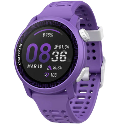Coros Pace 3 GPS Sport Watch - Silicone | Sport GPS Watch | Further Faster Christchurch NZ #violet