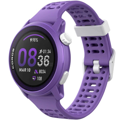 Coros Pace 3 GPS Sport Watch - Silicone | Sport GPS Watch | Further Faster Christchurch NZ #violet