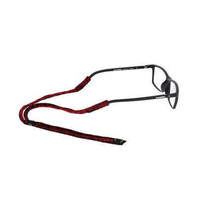 Croakies Micro Suiters | Sunglasses Retainer | Further Faster Christchurch NZ | #black-red