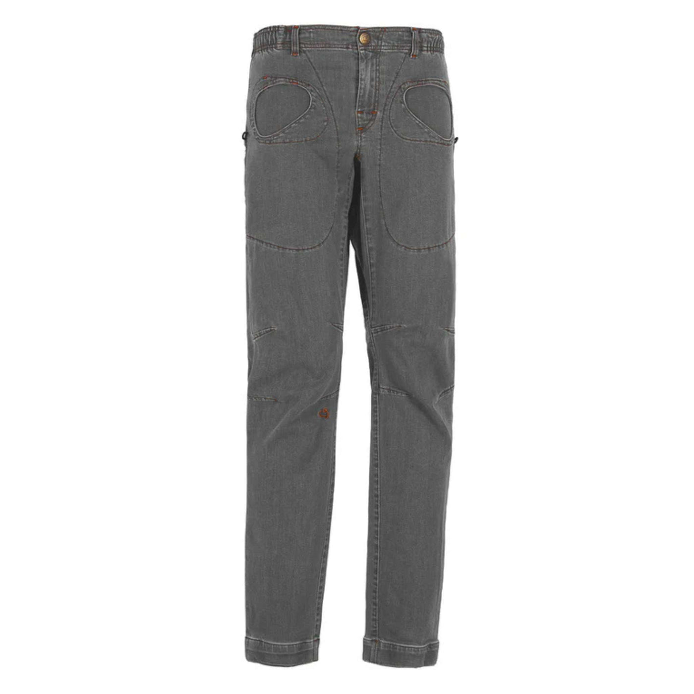 E9 Rondo Denim 2.4 Pant - Mens | Climbing and Bouldering Pants | Further Faster Christchurch NZ | #grey